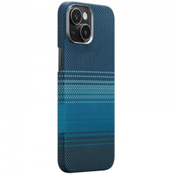 Чохол PC Carbon Protection Slim with MagSafe для Apple iPhone 15 (6.1")  Blue - 00000085087_2