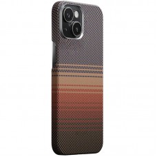 Чохол PC Carbon Protection Slim with MagSafe для Apple iPhone 15 (6.1")  Red - 00000085087_3