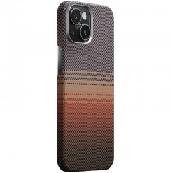 Чохол PC Carbon Protection Slim with MagSafe для Apple iPhone 15 (6.1")  Red - 00000085087_3