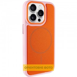 Чохол TPU TechWoven Hybrid with MagSafe для Apple iPhone 15 Pro Max (6.7")  Pink / Orange - 00000084832_6