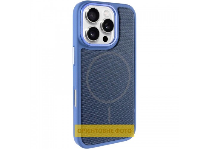 Чохол TPU TechWoven Hybrid with MagSafe для Apple iPhone 16 Pro Max (6.9