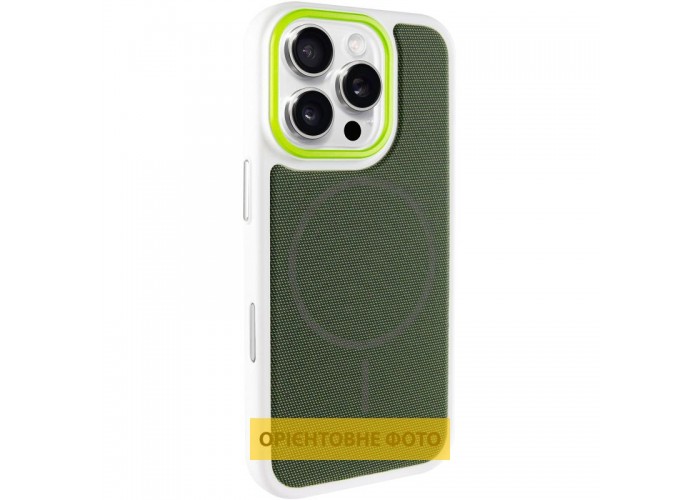 Чохол TPU TechWoven Hybrid with MagSafe для Apple iPhone 16 Pro Max (6.9