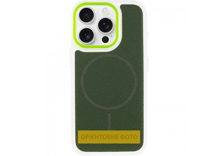 Чохол TPU TechWoven Hybrid with MagSafe для Apple iPhone 16 Pro Max (6.9
