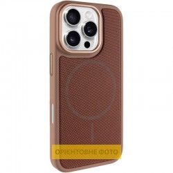 Чохол TPU TechWoven Hybrid with MagSafe для Apple iPhone 16 Pro Max (6.9")  Desert Gold - 00000084834_3