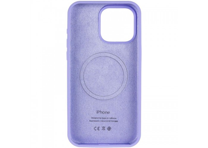 Чохол Silicone Case (AA) Logo with MagSafe для Apple iPhone 11 (6.1
