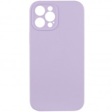 Чохол Silicone Case Full Camera Protective (AA) NO LOGO для Apple iPhone 12 Pro Max (6.7")  Бузковий / Lilac - 00000070226_28
