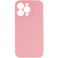 Чохол Silicone Case Full Camera Protective (AA) NO LOGO для Apple iPhone 16 Pro (6.3")  Рожевий / Light pink - 00000074952_19
