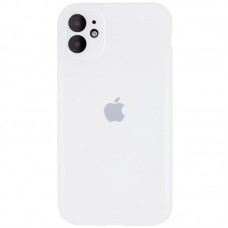 Чохол Silicone Case Full Camera Protective (AA) для Apple iPhone 12 (6.1")  Білий / White - 00000042250_3
