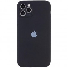 Чохол Silicone Case Full Camera Protective (AA) для Apple iPhone 12 Pro Max (6.7")  Чорний / Black - 00000042253_20