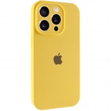 Чохол Silicone Case Full Camera Protective (AA) для Apple iPhone 15 Pro Max (6.7")  Жовтий / Yellow - 00000066393_7
