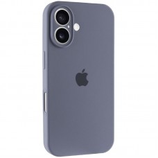 Чохол Silicone Case Full Camera Protective (AA) для Apple iPhone 16 (6.1")  Сірий / Lavender Gray - 00000074280_15