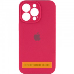 Чохол Silicone Case Full Camera Protective (AA) для Apple iPhone 17 Air (6.5")  Червоний / Rose Red - 00000082642_16