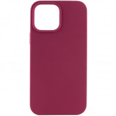 Чохол Silicone Case Full Protective (AA) NO LOGO для Apple iPhone 12 Pro Max (6.7")  Бордовий / Maroon - 00000072449_6