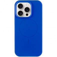 Чохол Silicone Case Full Protective (AA) NO LOGO with MagSafe для Apple iPhone 13 Pro (6.1")  Синій / Capri Blue - 00000076448_23