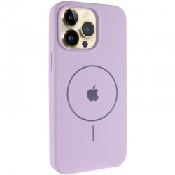 Чохол Silicone Case Full Protective (AA) V2 with MagSafe для Apple iPhone 14 Pro Max (6.7")  Бузковий / Lilac - 00000080658_12