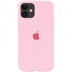 Чохол Silicone Case Full Protective (AA) для Apple iPhone 11 (6.1")  Рожевий / Light pink - 00000033130_47