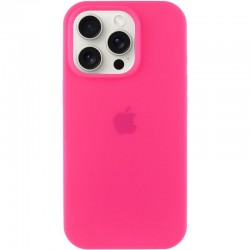 Чохол Silicone Case Full Protective (AA) для Apple iPhone 13 Pro (6.1")  Рожевий / Barbie pink - 00000049839_55