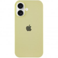 Чохол Silicone Case Full Protective (AA) для Apple iPhone 16 Plus (6.7")  Жовтий / Mellow Yellow - 00000072976_26