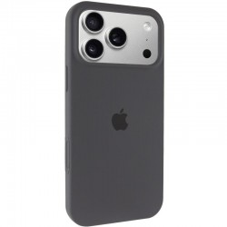 Чохол Silicone Case Full Protective (AA) для Apple iPhone 17 Pro Max (6.9")  Сірий / Dark Gray - 00000081611_33
