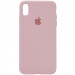 Чохол Silicone Case Full Protective (AA) для Apple iPhone XS Max (6.5")  Рожевий / Pink Sand - 00000033129_19