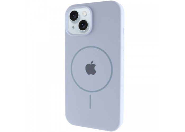 Чохол Silicone Case Full Protective (AA) with MagSafe для Apple iPhone 15 Plus (6.7