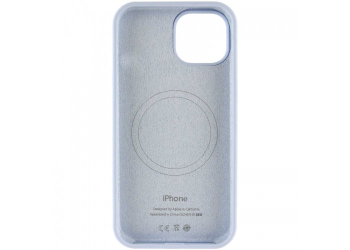 Чохол Silicone Case Full Protective (AA) with MagSafe для Apple iPhone 15 Plus (6.7