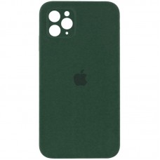 Чохол Silicone Case Square Full Camera Protective (AA) для Apple iPhone 11 Pro (5.8")  Зелений / Cyprus Green - 00000040235_44