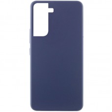 Чохол Silicone Cover Lakshmi (AAA) для Samsung Galaxy S21 FE  Темно-синій / Midnight blue - 00000068427_12