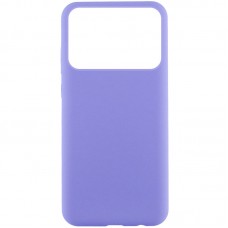 Чохол Silicone Cover Lakshmi (AAA) для Xiaomi Poco X6 Pro  Бузковий / Dasheen - 00000070554_11
