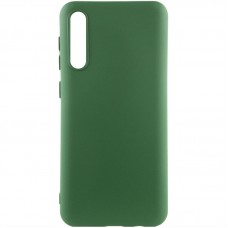 Чохол Silicone Cover Lakshmi (AA) для Samsung Galaxy A50 (A505F) / A50s / A30s  Зелений / Dark green - 00000075065_3