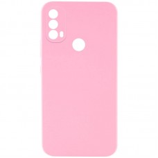 Чохол Silicone Cover Lakshmi Full Camera (AAA) для Motorola Moto E40  Рожевий / Light pink - 00000066986_8