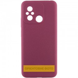 Чохол Silicone Cover Lakshmi Full Camera (AAA) для Motorola Moto G15 4G  Бордовий / Plum - 00000080214_7