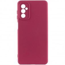 Чохол Silicone Cover Lakshmi Full Camera (AAA) для Samsung Galaxy A24 4G  Бордовий / Plum - 00000064718_1
