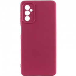 Чохол Silicone Cover Lakshmi Full Camera (AAA) для Samsung Galaxy A24 4G  Бордовий / Plum - 00000064718_1