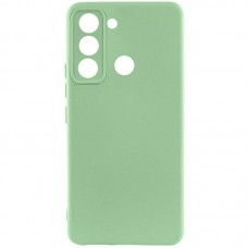 Чохол Silicone Cover Lakshmi Full Camera (AAA) для TECNO Pop 5 LTE  М'ятний / Mint - 00000067001_6