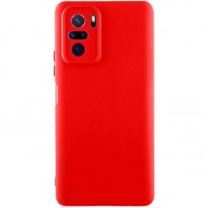 Чохол Silicone Cover Lakshmi Full Camera (AAA) для Xiaomi Redmi Note 10 / Note 10s / Poco M5s  Червоний / Red - 00000074296_5