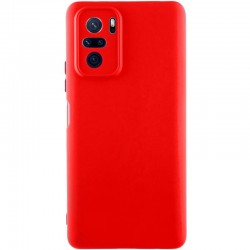 Чохол Silicone Cover Lakshmi Full Camera (AAA) для Xiaomi Redmi Note 10 / Note 10s / Poco M5s  Червоний / Red - 00000074296_5