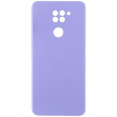 Чохол Silicone Cover Lakshmi Full Camera (AAA) для Xiaomi Redmi Note 9 / Redmi 10X  Бузковий / Dasheen - 00000067011_11