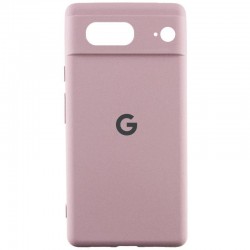 Чохол Silicone Cover Lakshmi Full Camera (AAA) with Logo для Google Pixel 8  Рожевий / Pink Sand - 00000072123_7