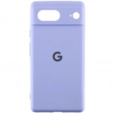Чохол Silicone Cover Lakshmi Full Camera (AAA) with Logo для Google Pixel 8  Бузковий / Dasheen - 00000072123_9