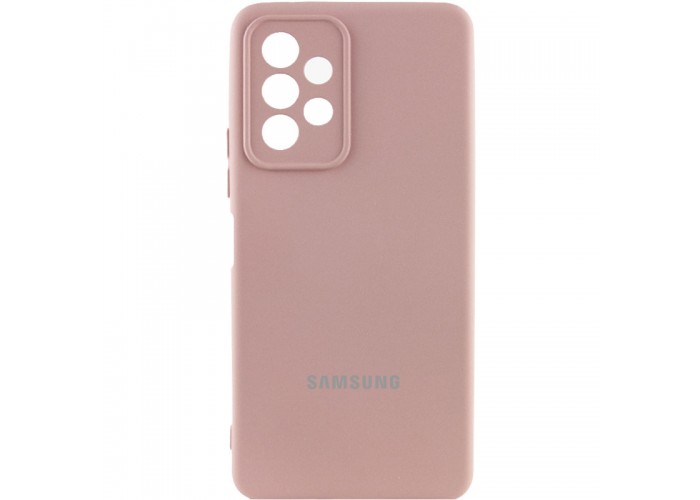 Чохол Silicone Cover Lakshmi Full Camera (AAA) with Logo для Samsung Galaxy A13 4G