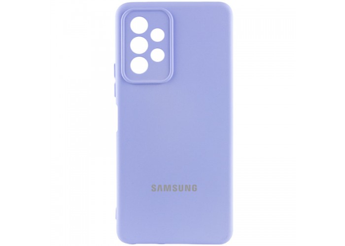 Чохол Silicone Cover Lakshmi Full Camera (AAA) with Logo для Samsung Galaxy A13 4G