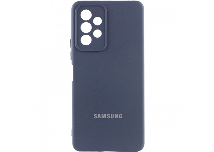 Чохол Silicone Cover Lakshmi Full Camera (AAA) with Logo для Samsung Galaxy A13 4G