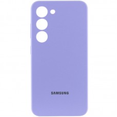 Чохол Silicone Cover Lakshmi Full Camera (AAA) with Logo для Samsung Galaxy S23  Бузковий / Dasheen - 00000072127_10