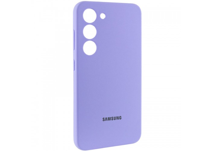 Чохол Silicone Cover Lakshmi Full Camera (AAA) with Logo для Samsung Galaxy S23