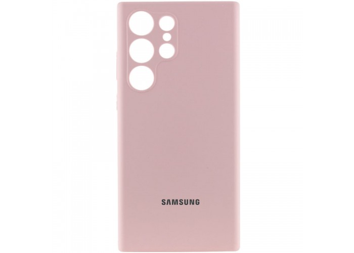 Чохол Silicone Cover Lakshmi Full Camera (AAA) with Logo для Samsung Galaxy S23 Ultra