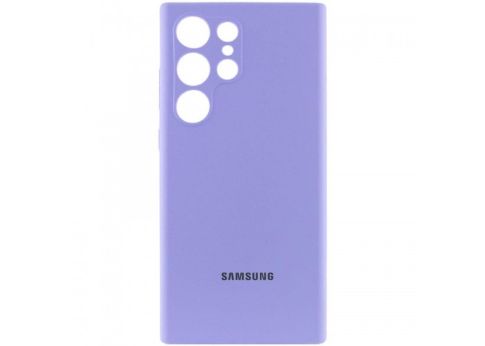Чохол Silicone Cover Lakshmi Full Camera (AAA) with Logo для Samsung Galaxy S24 Ultra