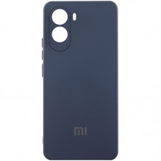 Чохол Silicone Cover Lakshmi Full Camera (AAA) with Logo для Xiaomi Poco M7 4G  Темно-синій / Midnight blue - 00000085596_9
