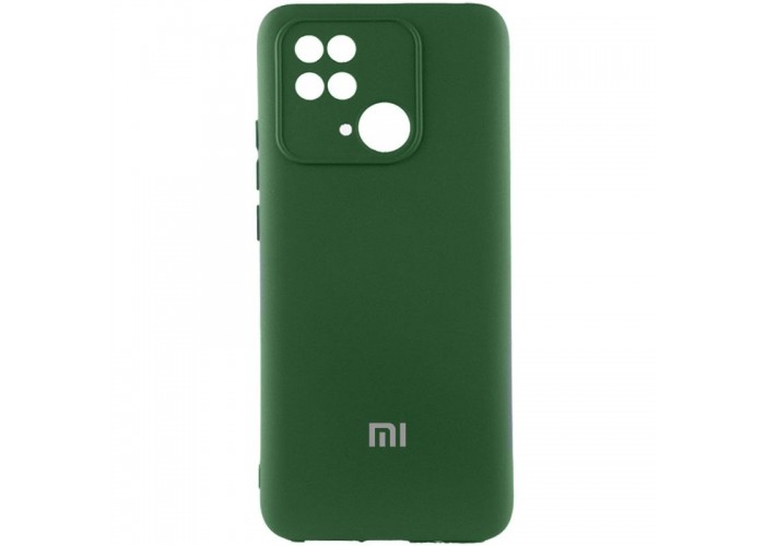 Чохол Silicone Cover Lakshmi Full Camera (AAA) with Logo для Xiaomi Redmi 10C