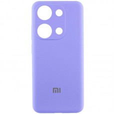 Чохол Silicone Cover Lakshmi Full Camera (AAA) with Logo для Xiaomi Redmi Note 13 4G  Бузковий / Dasheen - 00000072777_7
